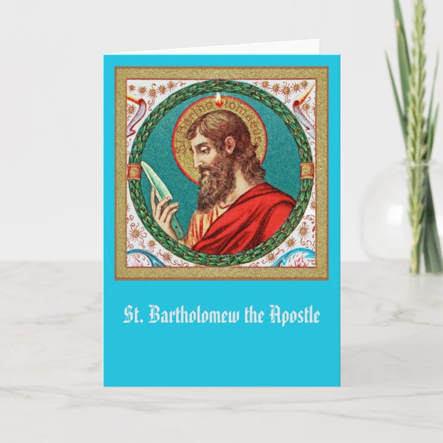 St. Bartholomew the Apostle (JMAS 03) Card (Front)
