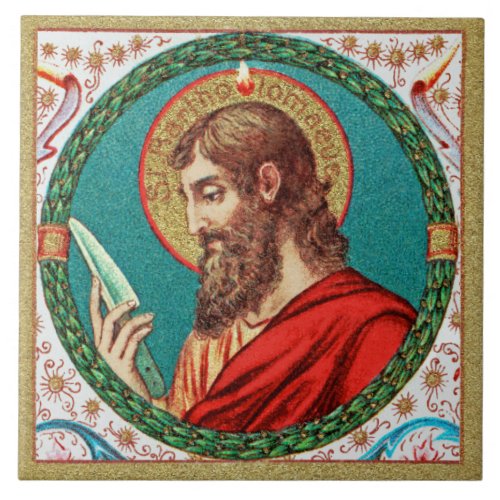 St Bartholomew the Apostle JMAS 03 Ceramic Tile