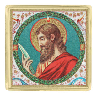 St. Bartholomew the Apostle (JMAS 03) Gold Finish Lapel Pin