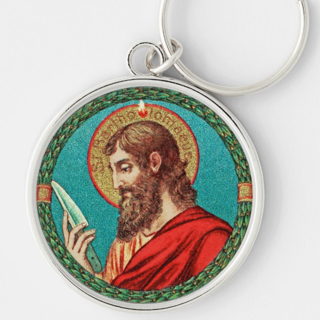 St. Bartholomew the Apostle (JMAS 03) Keychain (Front)
