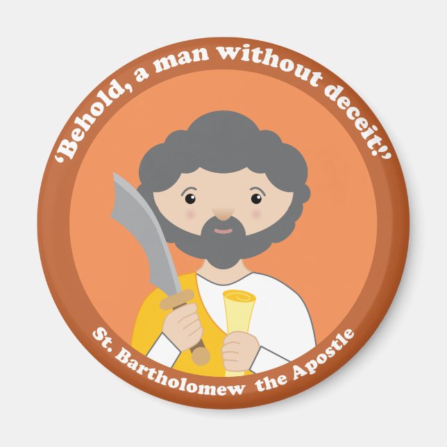 St. Bartholomew the Apostle Magnet (Front)