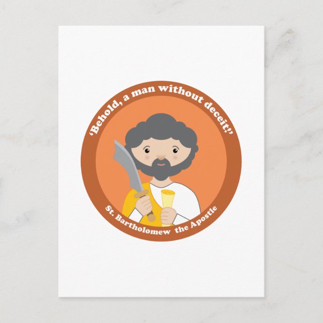 St. Bartholomew the Apostle Postcard (Front)