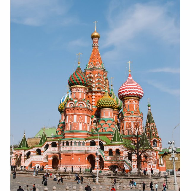 St. Basil cathedral in Moscow Statuette (Front)