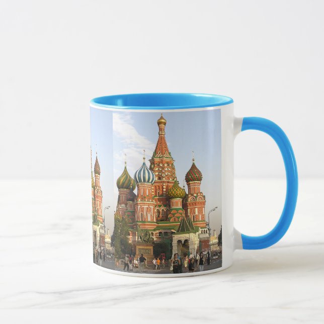 "ST.BASIL CATHEDRAL" MOSCOW RUSSIA COFFEE MUG (Right)