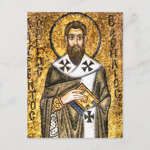 St. Basil Orthodox Christian Icon Postcard