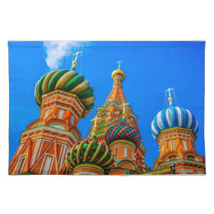 St. Basil's cathedral Cloth Placemat