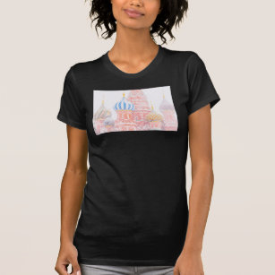 St Basil's Cathedral In Snowstorm T-Shirt