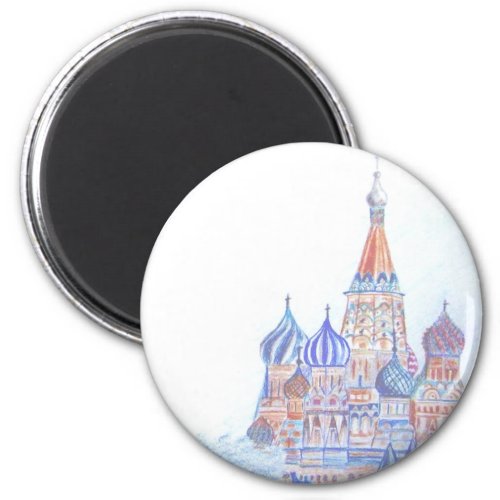 St Basils Cathedral Magnet