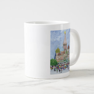St. Basil's Cathedral Red Square 1995 Giant Coffee Mug