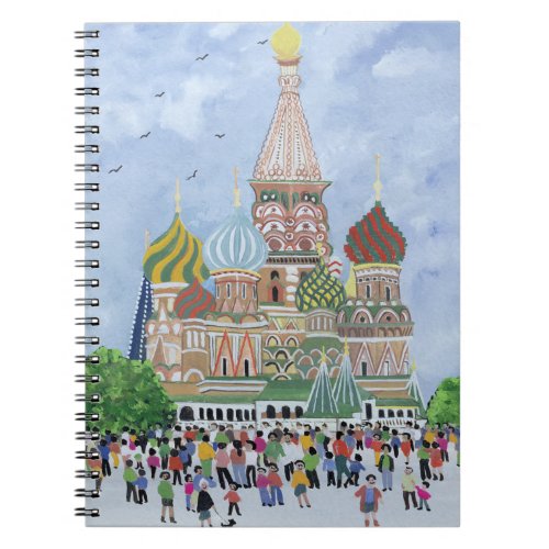 St Basils Cathedral Red Square 1995 Notebook