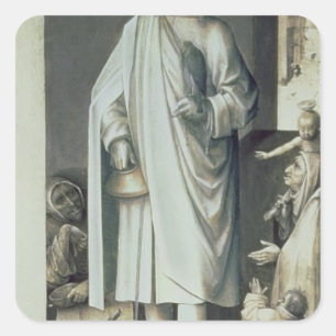 St. Bavo, Exterior of the Right Wing Square Sticker