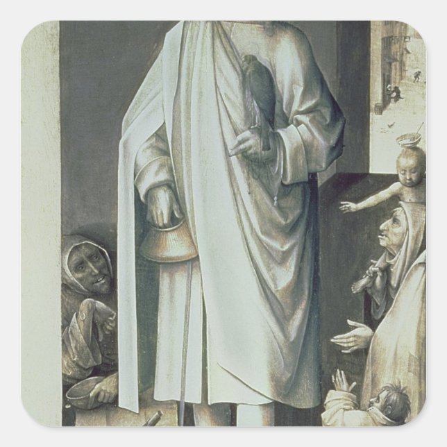 St. Bavo, Exterior of the Right Wing Square Sticker (Front)