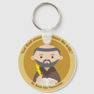 St. Bede the Venerable Keychain