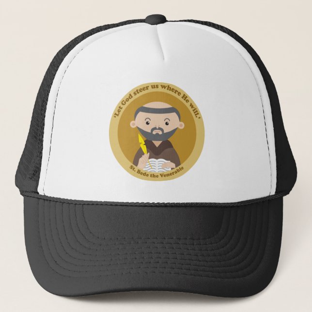 St. Bede the Venerable Trucker Hat (Front)