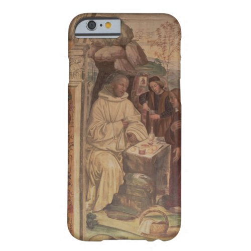 St Benedict against a  Landscape from the Life o Barely There iPhone 6 Case