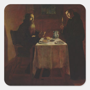 St. Benedict Blessing St. Maur Square Sticker