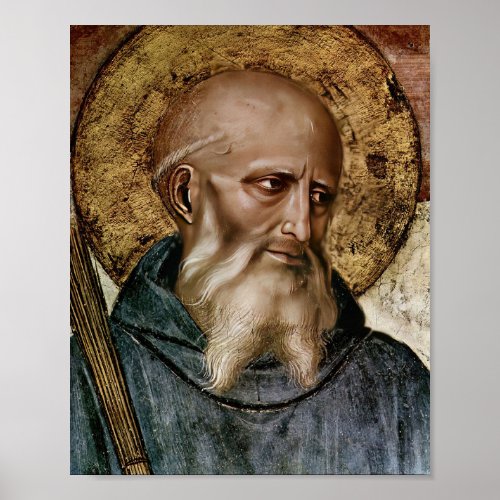 St Benedict Catholic Saint Fra Angelico Poster