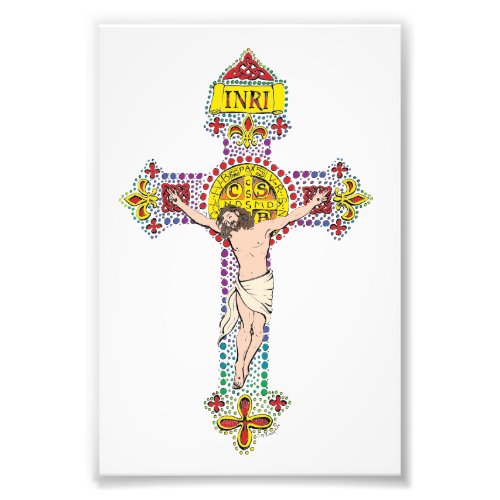 StBenedict Crucifix Photo Print