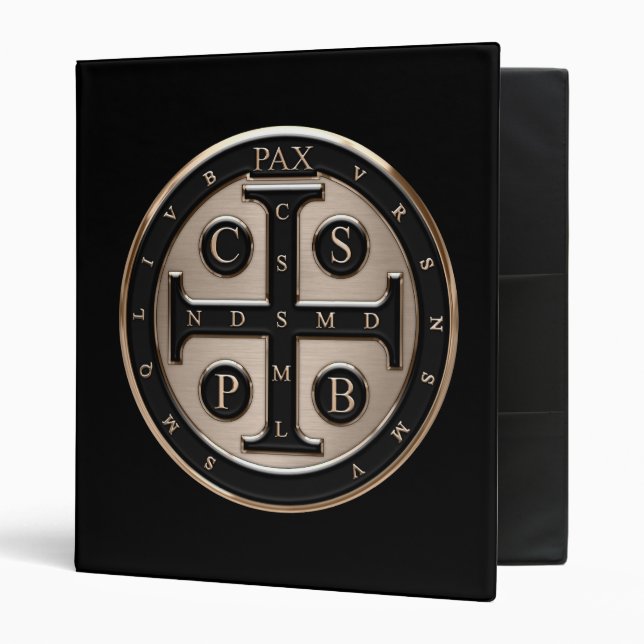 St. Benedict Medal Binder (Front/Inside)