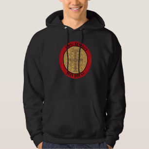 St Benedict Medal Catholic Saint Latin Prayer Pax Hoodie