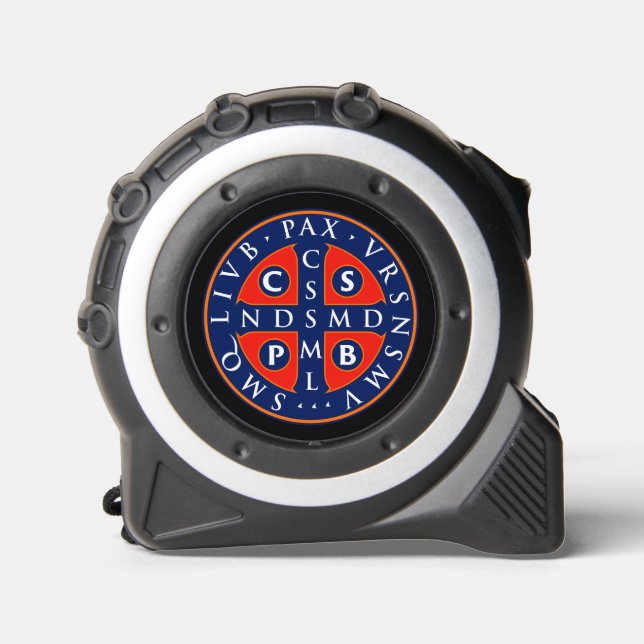 St. Benedict Medal Design  Tape Measure (Front)