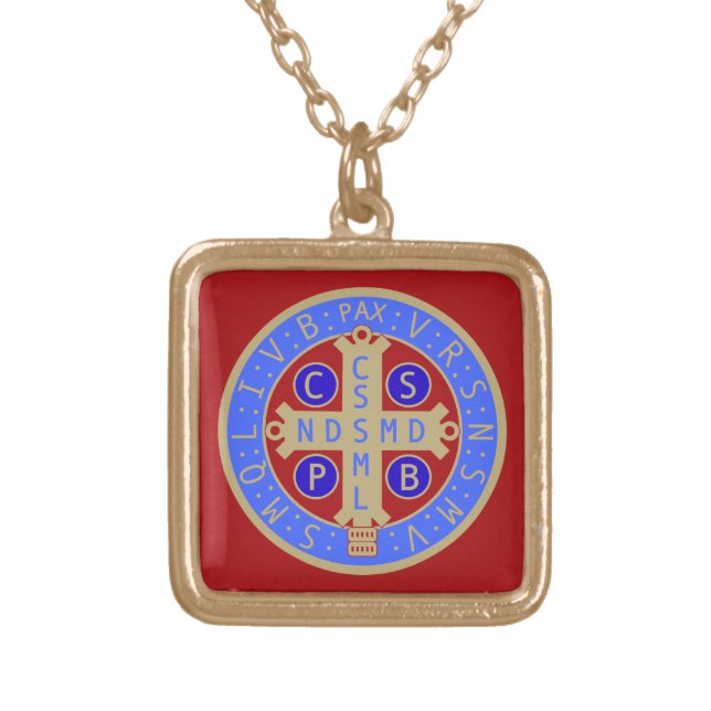 St. Benedict Medal Necklace (Front)