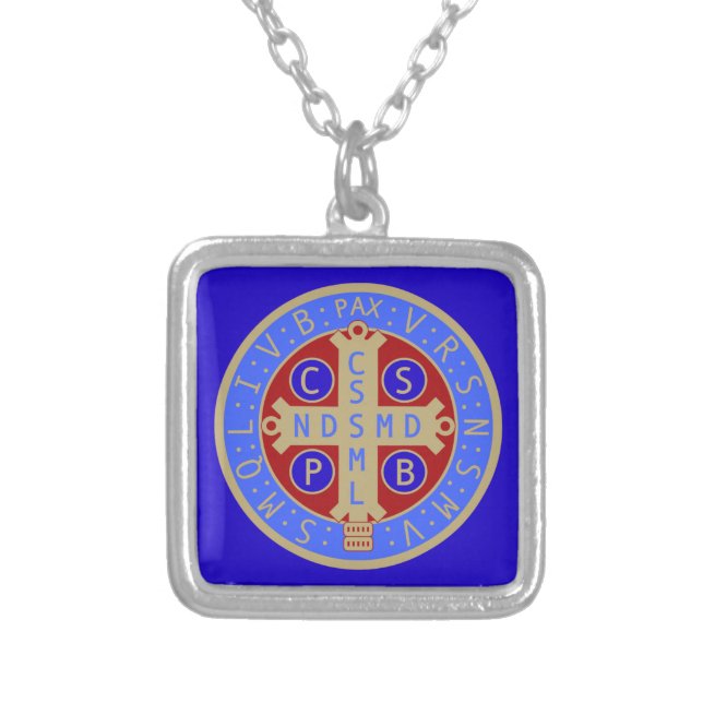 St. Benedict Medal Necklace (Front)