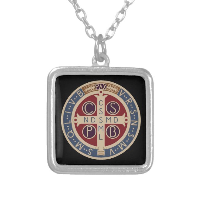 St. Benedict Medal Necklace (Front)