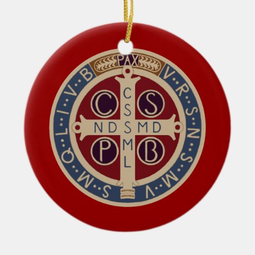 St Benedict Medal Ornament