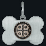St. Benedict Medal Pet Tag<br><div class="desc">St. Benedict Medal</div>