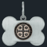 St. Benedict Medal Pet Tag<br><div class="desc">St. Benedict Medal</div>