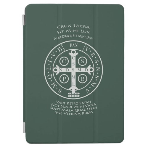 St Benedict Medal with Latin Prayer  iPad Air Cover