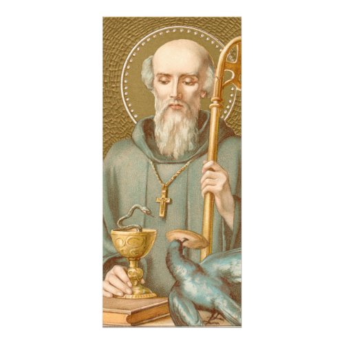 St Benedict of Nursia JM 07 Rack Card