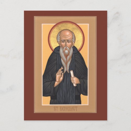 St Benedict Prayer Card