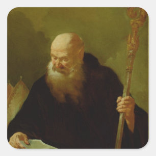 St. Benedict Square Sticker