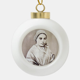 St.Bernadette Christmas Ornament