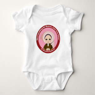 St. Bernadette Soubirous Baby Bodysuit