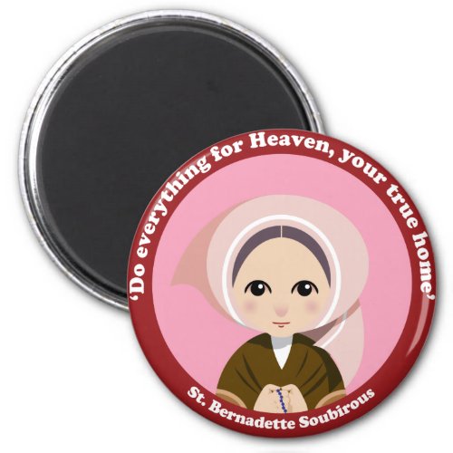 St Bernadette Soubirous Magnet