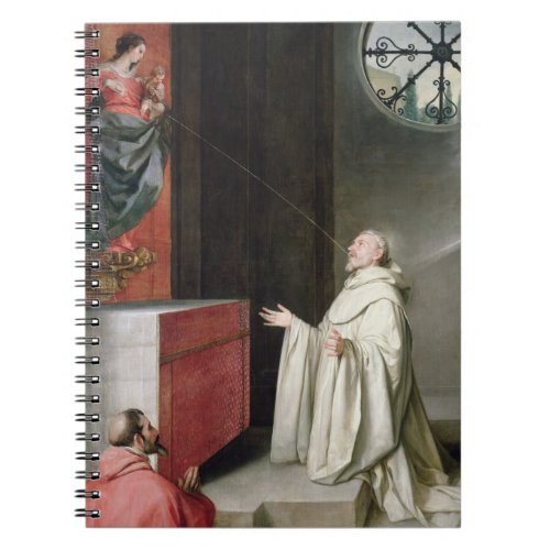 St Bernard and the Virgin Notebook