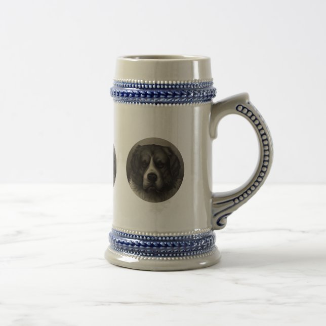 St Bernard Beer Stein (Right)