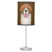 St. Bernard Cartoon (Saint Bernard) Table Lamp (Front)