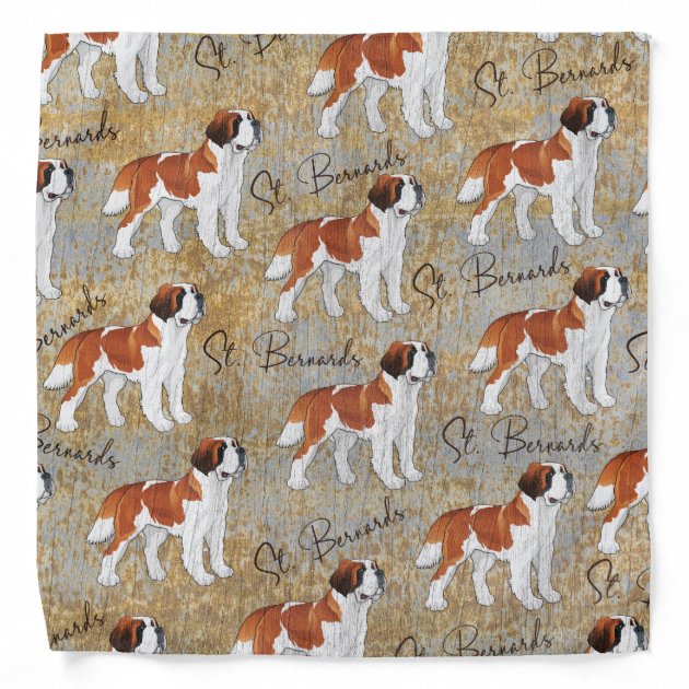 St bernard hot sale bandana