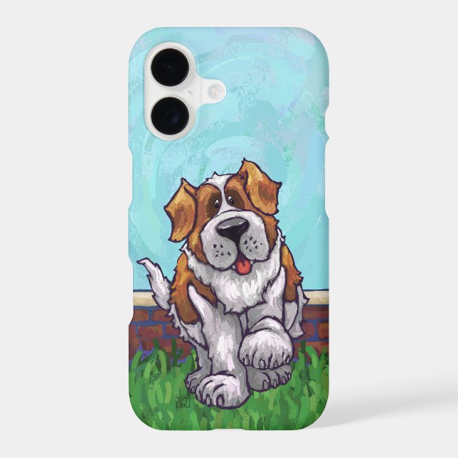St. Bernard Electronics Iphone Case (Back)