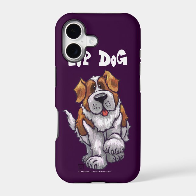 St. Bernard Electronics Iphone Case (Back)