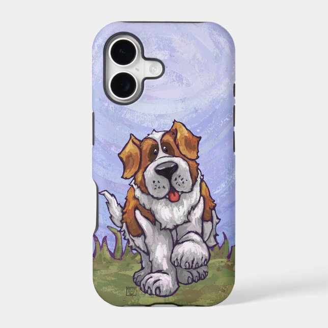 St. Bernard Electronics Iphone Case (Back)