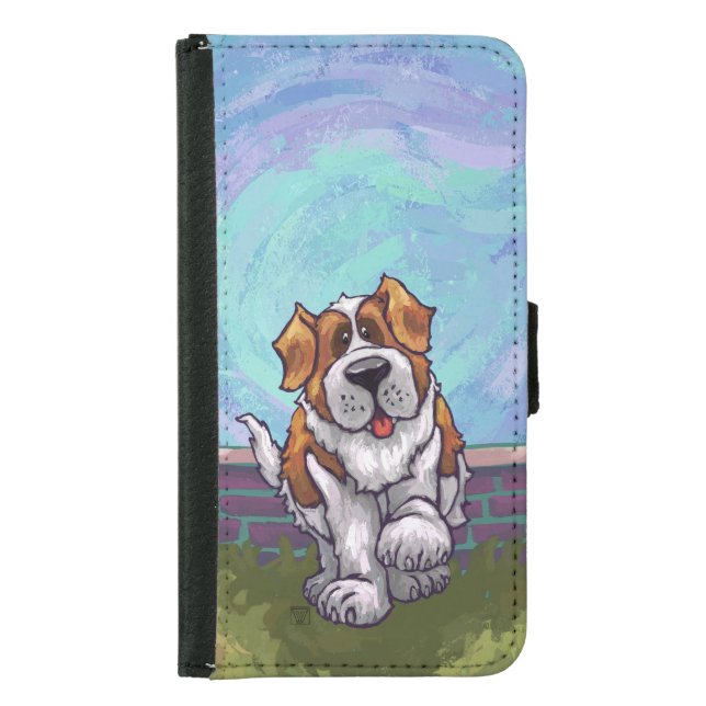 St. Bernard Electronics Samsung Galaxy Wallet Case (Front)