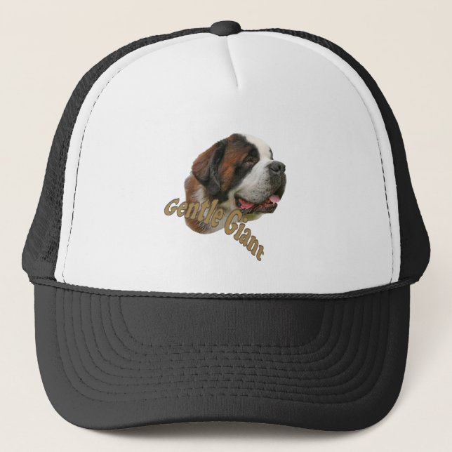 St. Bernard Gentle Giant Trucker Hat (Front)
