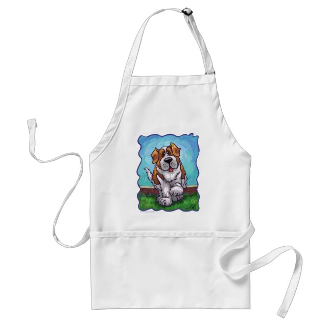 St. Bernard Gifts & Accessories Adult Apron (Front)