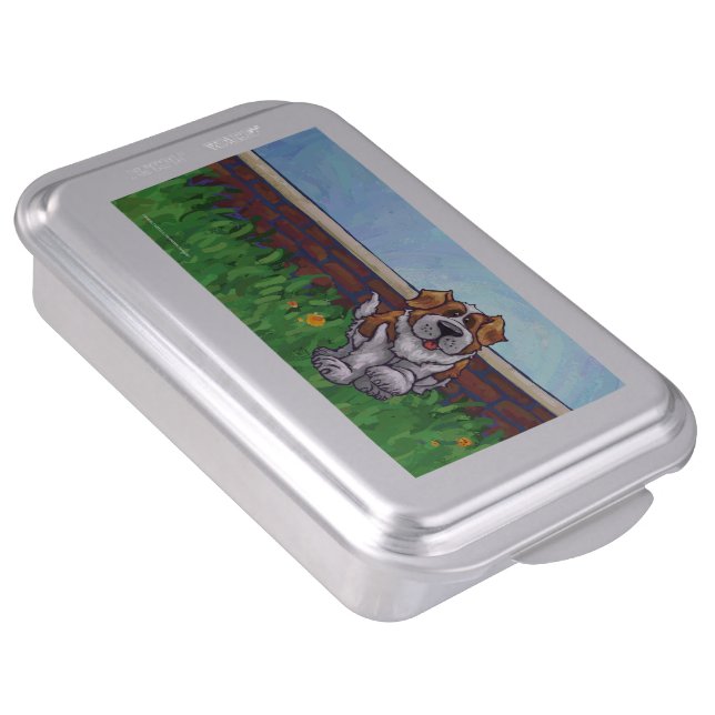 St. Bernard Gifts & Accessories Cake Pan (Side)