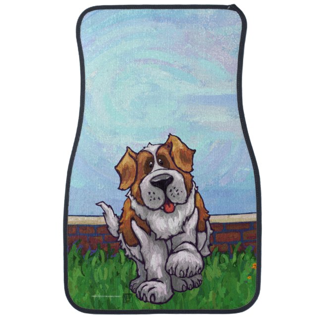 St. Bernard Gifts & Accessories Car Mat (Front)